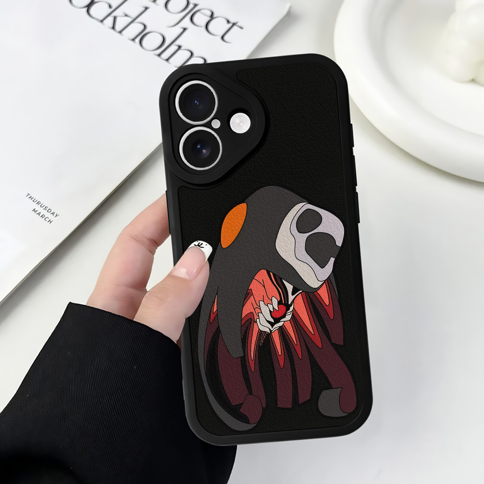 （画像用） EVA 新世紀エヴァンゲリオン 【iPhone 16シリーズ対応】シリコンスマホケース（レザー調） 材質：シリコン